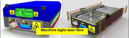Macchine taglio laser fibra